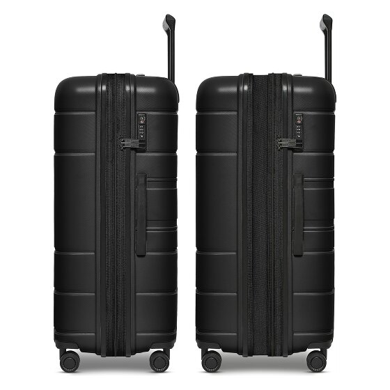 Redolz Essentials 11 4 roulettes Trolley 76 cm avec soufflet d'extension