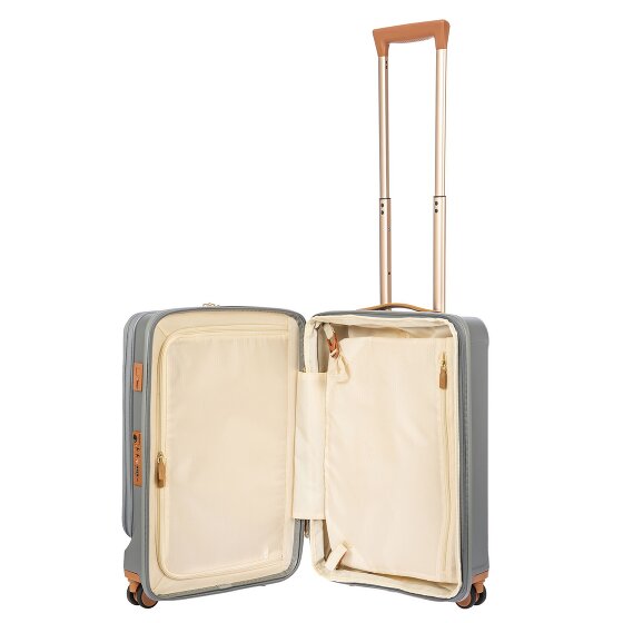 Bric's Capri 4 roulettes Trolley de cabine 55 cm Compartiment pour ordinateur portable avec soufflet d'extension