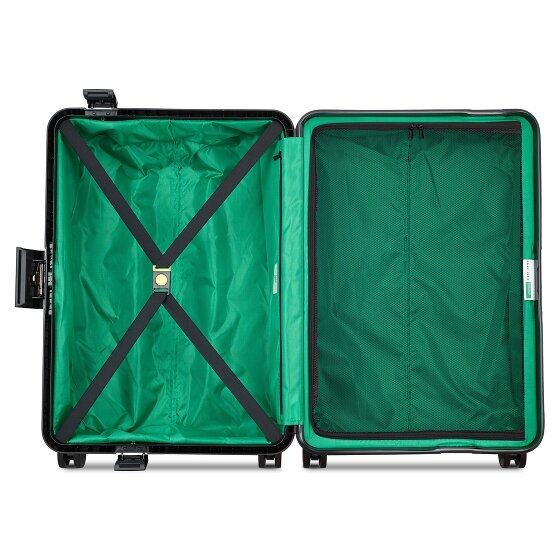 Delsey Paris x United Colors of Benetton Color Block Hardside 4-roll Trolley 67 cm