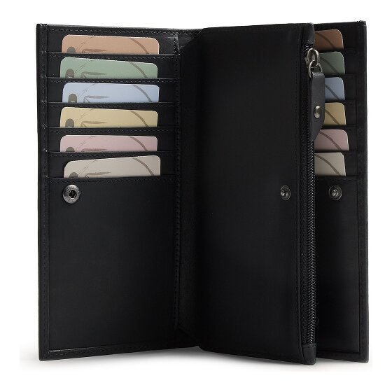 The Chesterfield Brand Seline Porte-monnaie Protection RFID Cuir véritable 16 cm