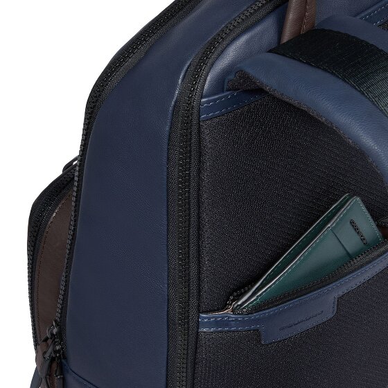 Piquadro Harper Sac à dos RFID Cuir 40 cm Compartiment pour ordinateur portable