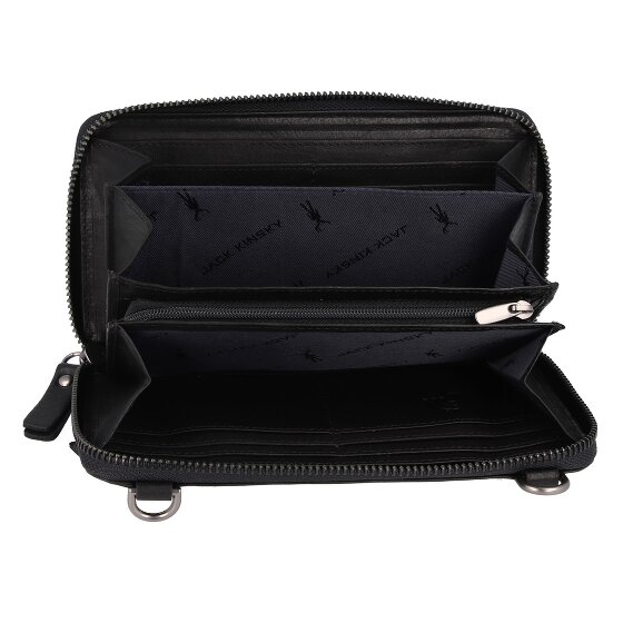 Jack Kinsky Montreal Portefeuille d'embrayage Cuir 19 cm