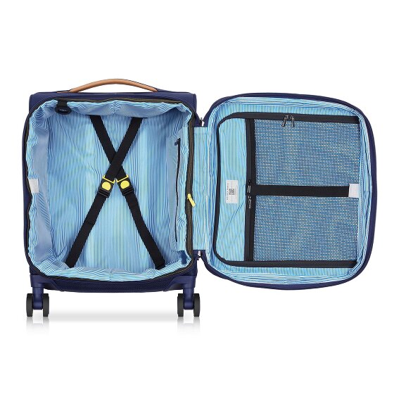 Delsey Paris Montmartre 3 4 roulettes Trolley de cabine 55 cm avec soufflet d'extension