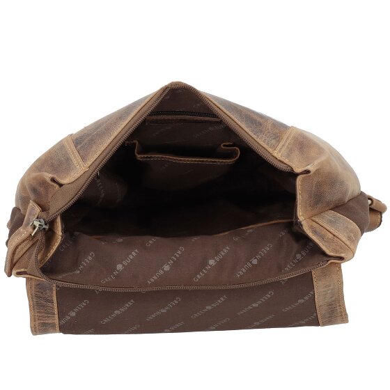 Greenburry Vintage Daypack Cuir 40 cm Compartiment pour ordinateur portable