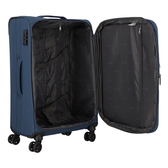 d&n Travel Line 6864 Valise 4 roulettes 66 cm Travel Line 6864 4 roues trolley 66 cm