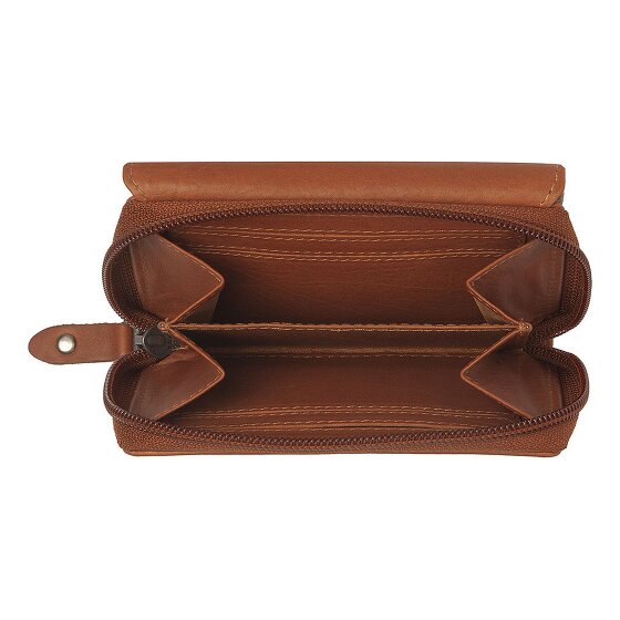The Chesterfield Brand Zelan Porte-monnaie Protection RFID Cuir véritable 12 cm
