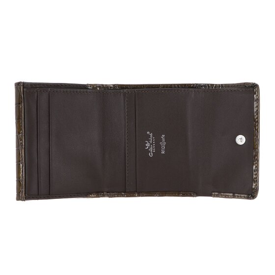 Golden Head Cayenne Porte-monnaie Protection RFID Cuir véritable 10.5 cm