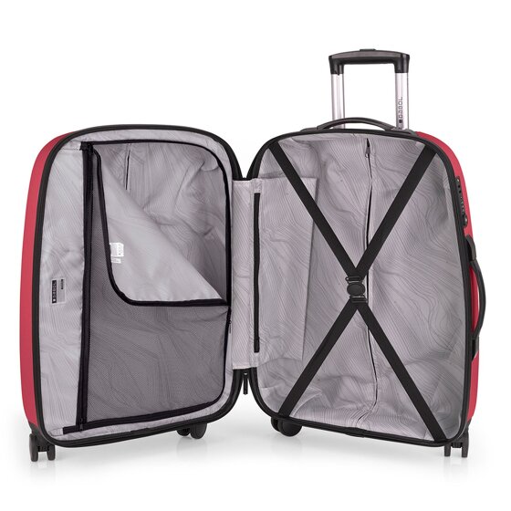 Gabol Paradise XP 4 roues Valise cabine M 67 cm avec soufflet d'extension