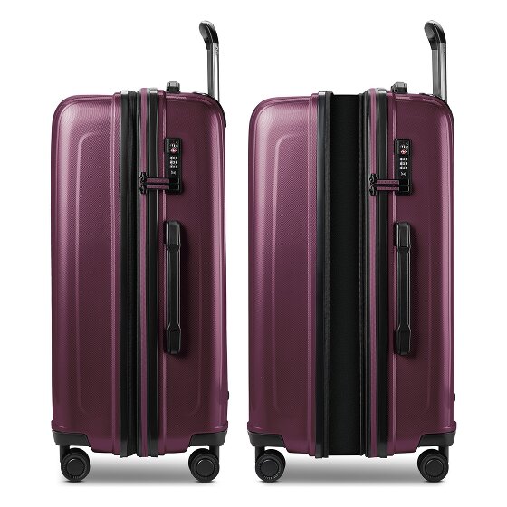 Redolz Essentials 14 4 roues Set de valises 3 pièces avec soufflet d'extension