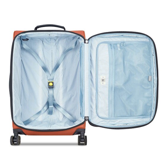 Delsey Paris Turenne Soft 4 roues Valise cabine 68 cm avec soufflet d'extension