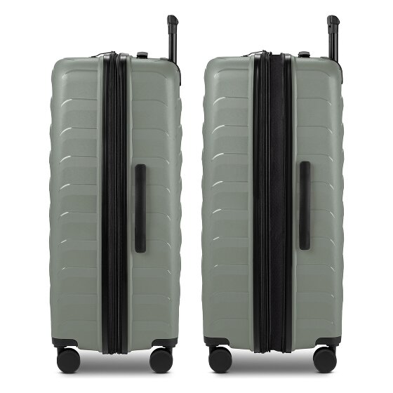 d&n Toronto 4 roues Set de valises 3 pièces avec soufflet d'extension
