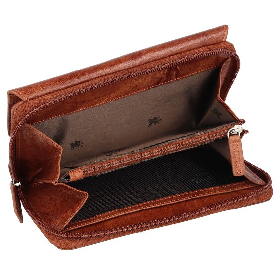 mano Donna Aurona Porte-monnaie RFID en cuir 18 cm