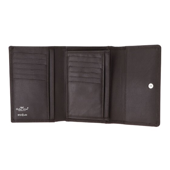 Golden Head Polo Porte-monnaie Protection RFID Cuir véritable 14 cm