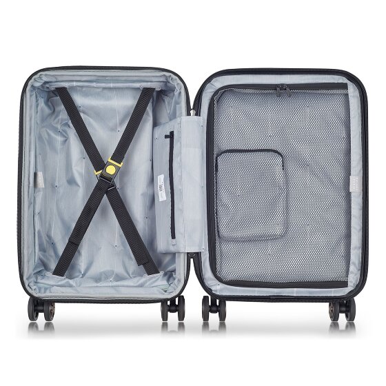 Delsey Paris Shadow 5.0 trolley cabine 4 roulettes 55 cm compartiment ordinateur portable avec soufflet d'extension