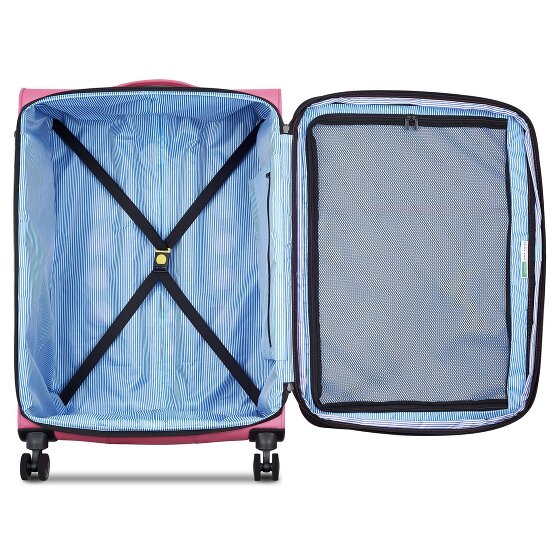 Delsey Paris x United Colors of Benetton BE 4-roll trolley L 76 cm avec soufflet d'expansion