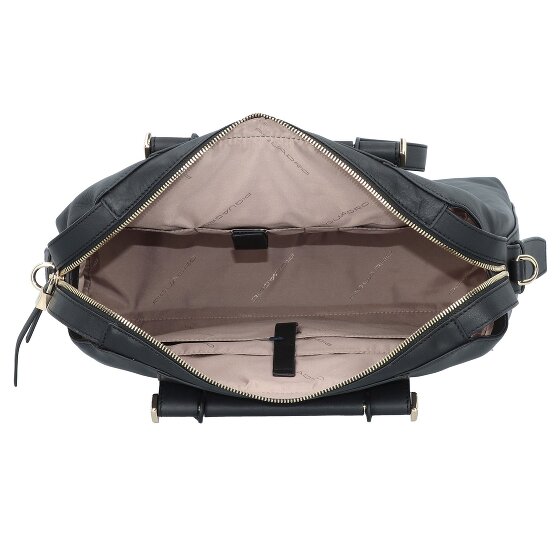 Piquadro Circle Attaché-case Cuir véritable 38 cm Compartiment ordinateur
