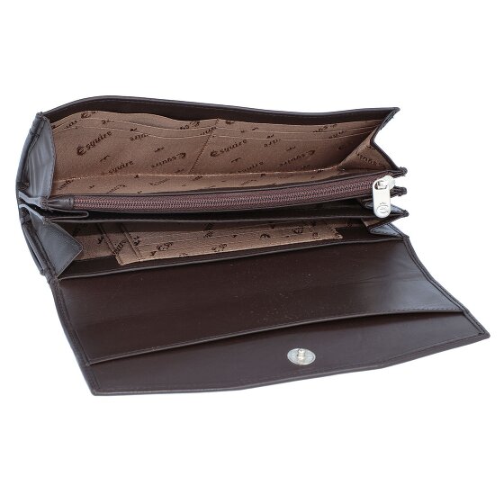 Esquire New Silk Porte-monnaie en cuir 19 cm
