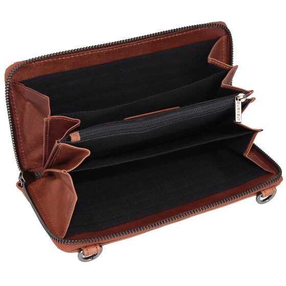 Burkely Casual Carly Pochette pour portable RFID cuir 21 cm