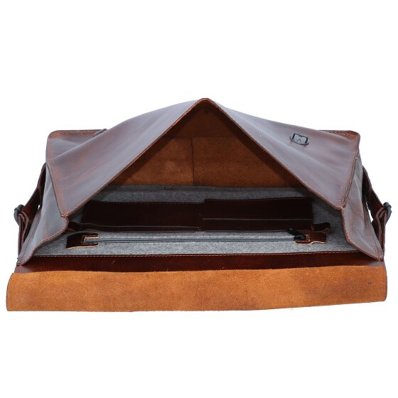 Harold's Aberdeen Messenger en cuir, 40 cm, compartiment pour ordinateur portable