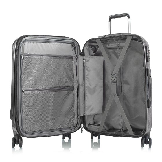 Heys Vantage 4 roulettes Set de valises 3 pièces avec soufflet d'extension