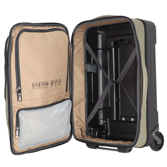 Jack Wolfskin Traveltopia 40 2 roulettes Trolley de cabine 53 cm Compartiment pour ordinateur portable