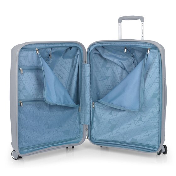 Gabol Queens 4 roulettes Set de valises 3 pièces avec soufflet d'extension