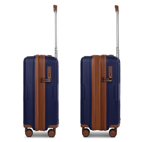 Farmhood Eco Edition 02 4 roulettes Trolley de cabine 55 cm avec soufflet d'extension