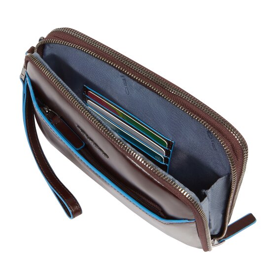 Piquadro Blue Square Portefeuille d'embrayage Cuir 21 cm