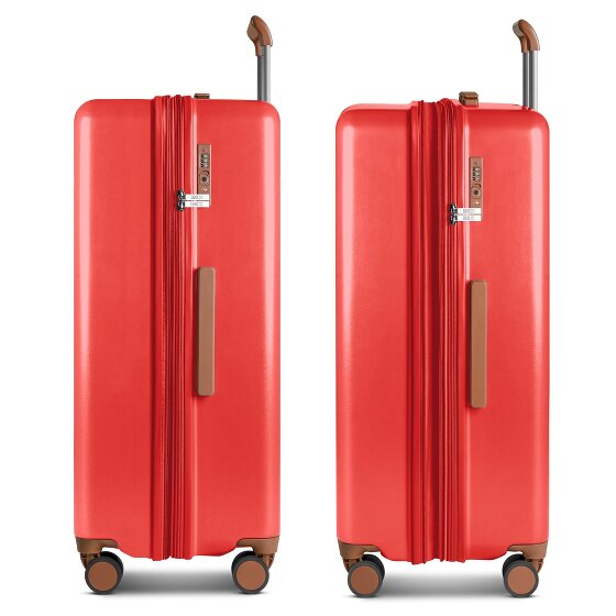 Bric's Ferrara 4 roulettes Trolley L 77 cm avec soufflet d'extension