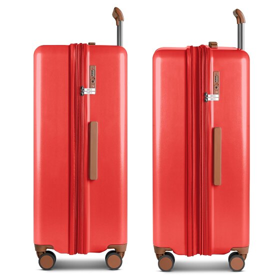 Bric's Ferrara 4 roulettes Trolley L 77 cm avec soufflet d'extension