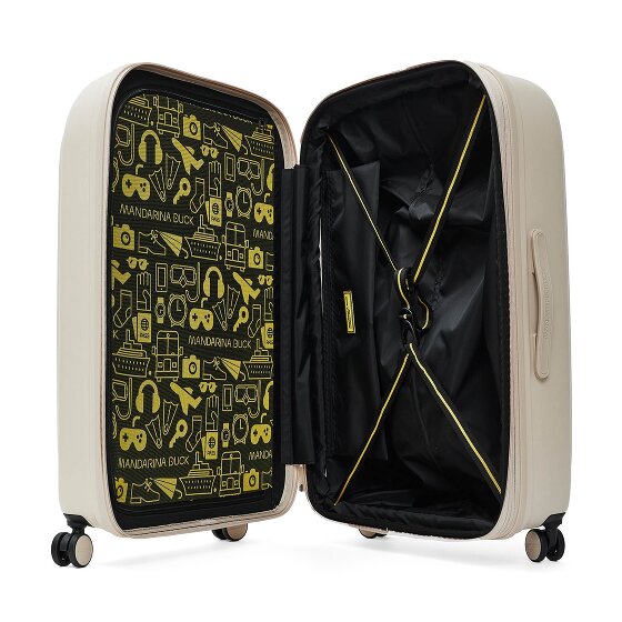 Mandarina Duck Logoduck + 4 roulettes Trolley L 75 cm