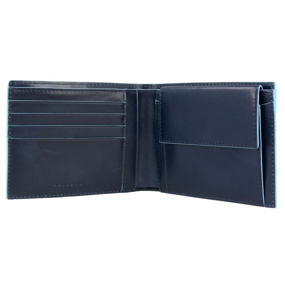 Piquadro Blue Square Porte-monnaie en cuir 12,5 cm