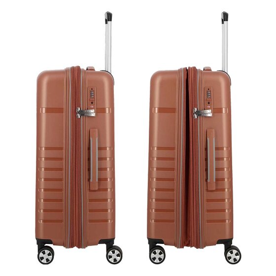 Jump Aven 4 roues Valise cabine M 65 cm '"avec soufflet d''extension"'