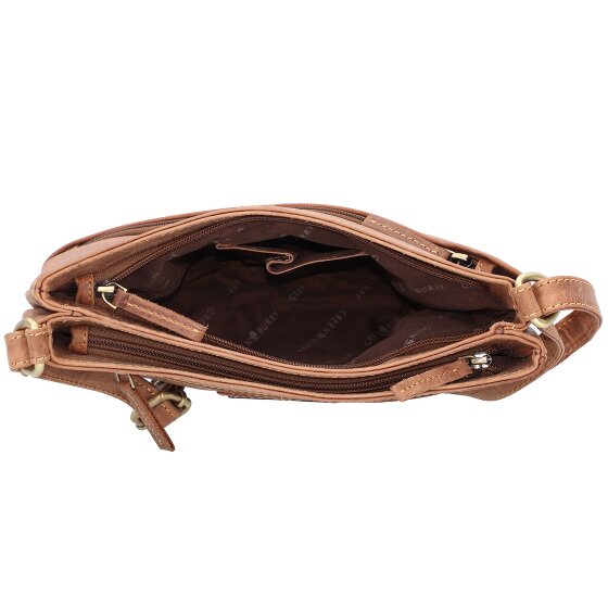 Greenburry Sac à bandoulière Vintage en cuir 25 cm