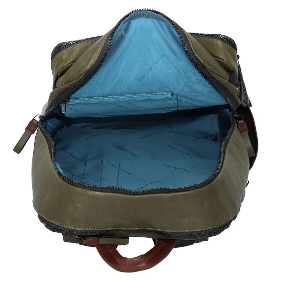 Piquadro Harper sac à dos en cuir 48 cm compartiment pour ordinateur portable