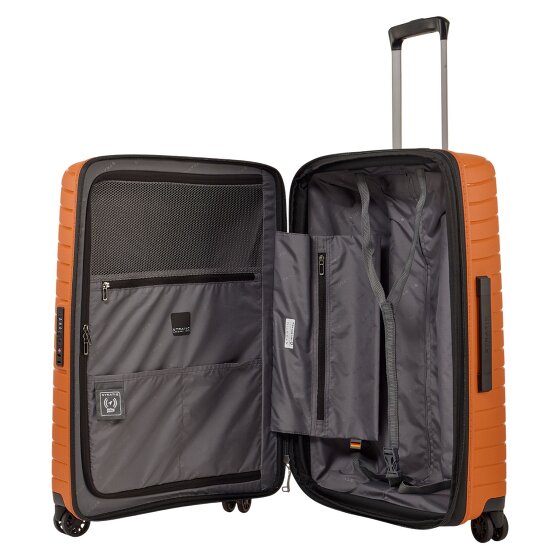 Stratic Novium 4 roulettes Trolley M 65 cm avec soufflet d'extension