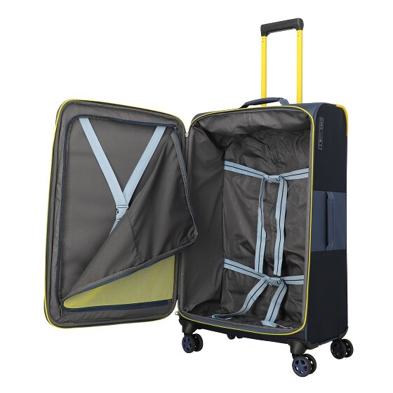 Travelite Color Craze 4 roulettes Trolley L 77 cm