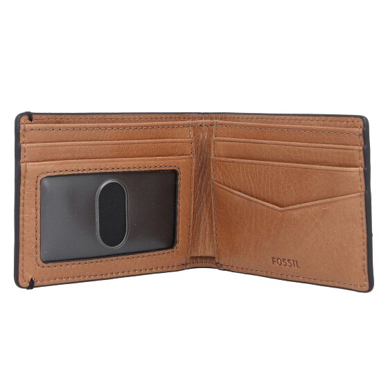 Fossil Porte-monnaie Bronson en cuir 11,5 cm