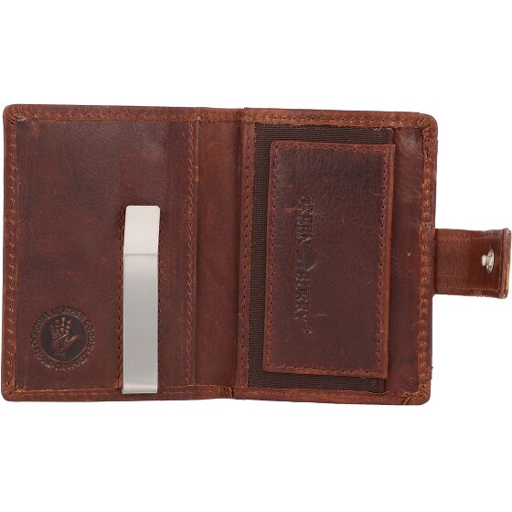 Greenburry Porte-monnaie Vintage RFID en cuir 7 cm