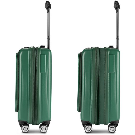 Bric's Cervia 2.0 4 roulettes Trolley de cabine S 55 cm Compartiment pour ordinateur portable avec soufflet d'extension