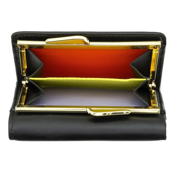 DuDu Corsica Porte-monnaie Protection RFID Cuir véritable 11 cm