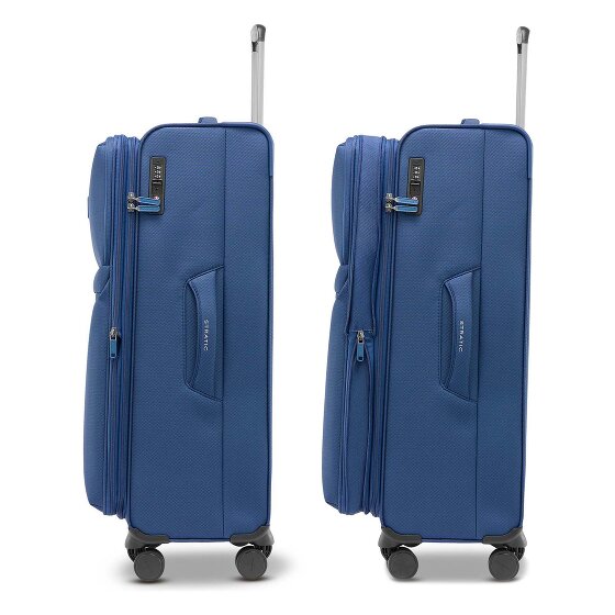 Stratic Stratic Lite 4 roues Valise cabine L 78 cm avec soufflet d'extension