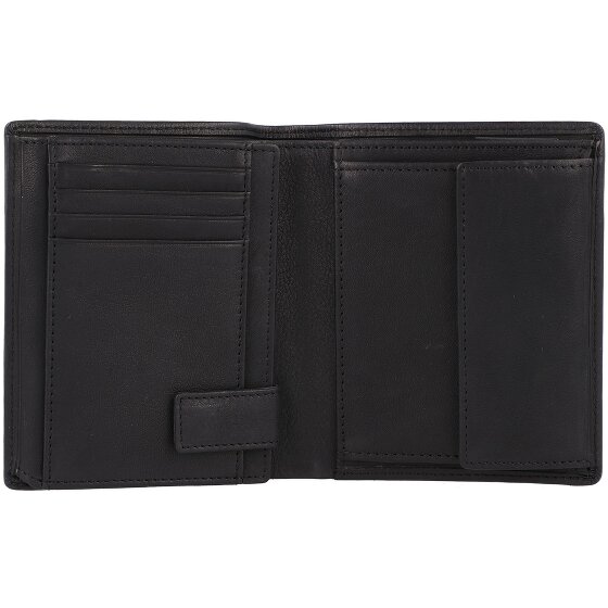 Strellson Blackwall BillFold V8 Porte-monnaie en cuir RFID 10 cm