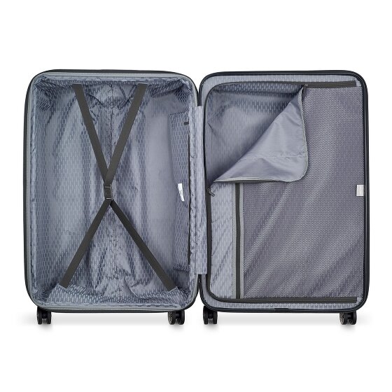 Delsey Paris Air Armour 4 roulettes Set de valises 3 pièces avec soufflet d'extension