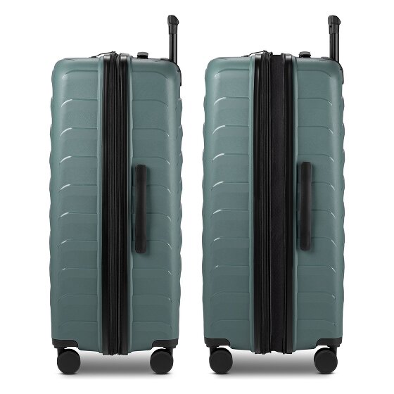 d&n Toronto 4 roulettes Trolley L 75 cm avec soufflet d'extension