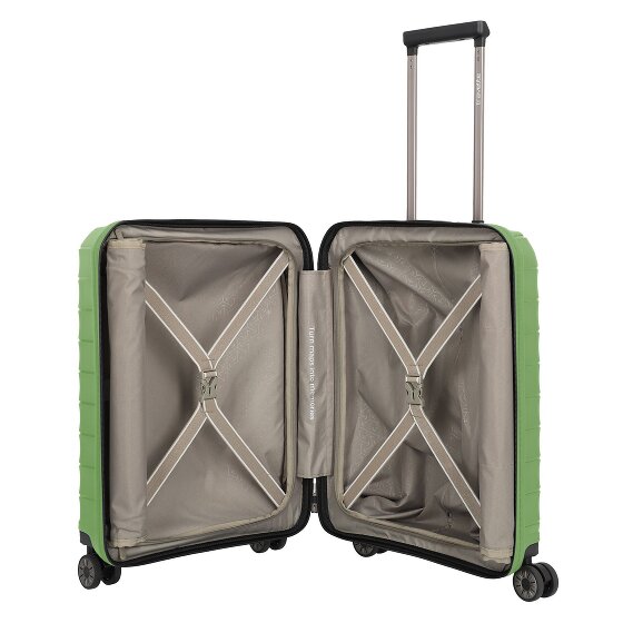 Travelite Mooby 4 roulettes Trolley de cabine 55 cm Compartiment pour ordinateur portable
