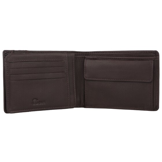 mano Don Leonardo Porte-monnaie RFID cuir 12 cm