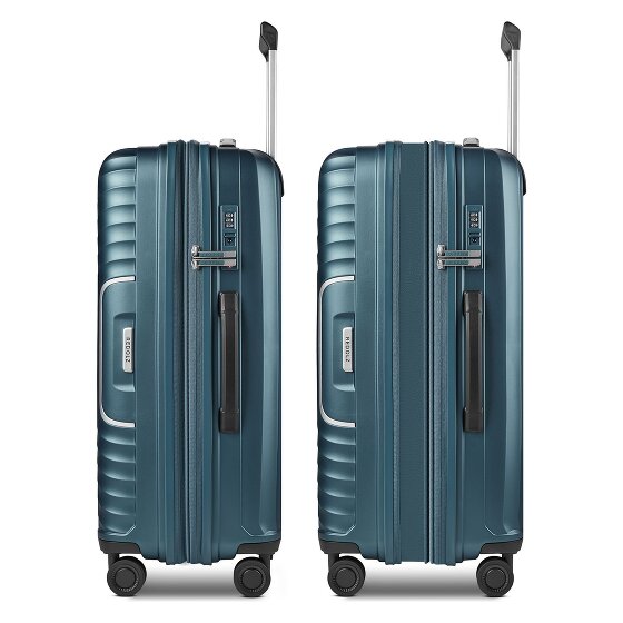 Redolz Essentials 01 4 roues Valise cabine M 66 cm avec soufflet d'extension