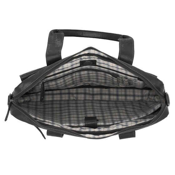Pride and Soul Attaché-case Cuir véritable 40 cm Compartiment ordinateur