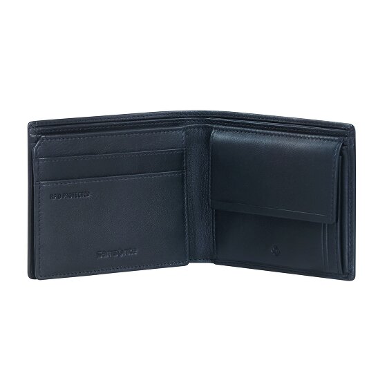 Samsonite Attack 3.0 Porte-monnaie Protection RFID Cuir véritable 10.5 cm